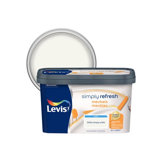 Levis Simply Refresh Meubels Satin White 2 L