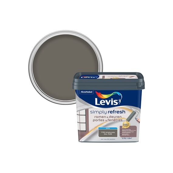 Levis Simply Refresh Ramen & Deuren Satin Grey 750 Ml