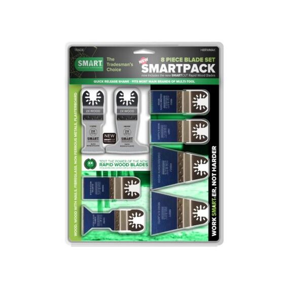 Smart Blades Un Tra 8+2St Blad Assortiment Draagtas
