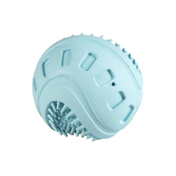 Duvo+ Rubber Giggle Ribble Ball 8,5X8,5X8,5Cm Blauw