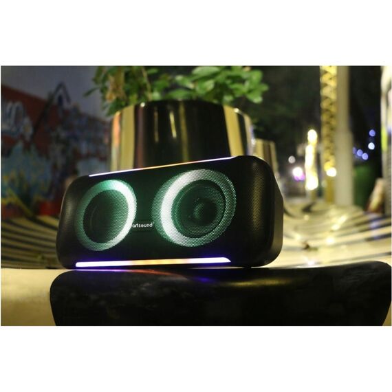 Artsound Lightbeats L Draagbare Bluetooth Speaker Zwart 126X291X110Mm