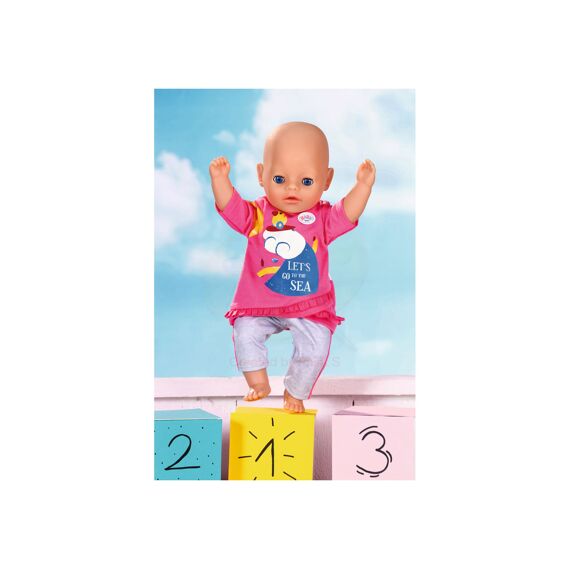 Baby Born Little Casual Outfit Pink 36Cm