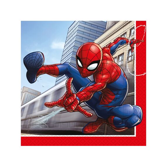 Spiderman Servetten Fsc 33X33Cm 20St.