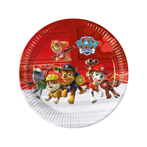 Paw Patrol Papieren Borden Fsc 24Cm 8St.