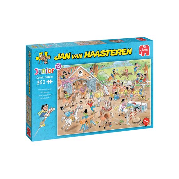 Jumbo Puzzel 360 Stuks Jan Van Haasteren Junior The Riding School