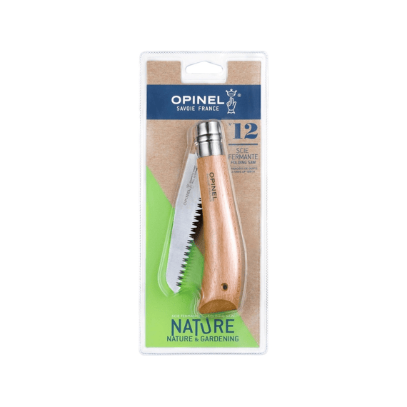 Opinel Takken-/Snoeizaag N°12,Opinel Garden,Niet Rvs/Hout,Blister