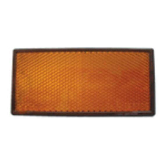 Reflector - 105x48mm - Oranje/Zelfklevend - 2 Stuks - Blister