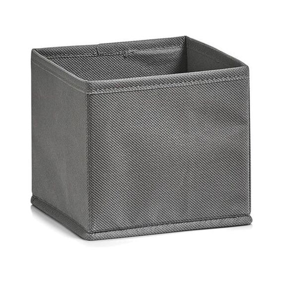 Storage Box Non-Woven Grey 28X28X13Cm