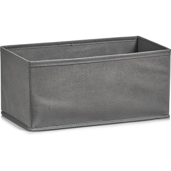 Storage Box Non-Woven Grey 28X28X13Cm