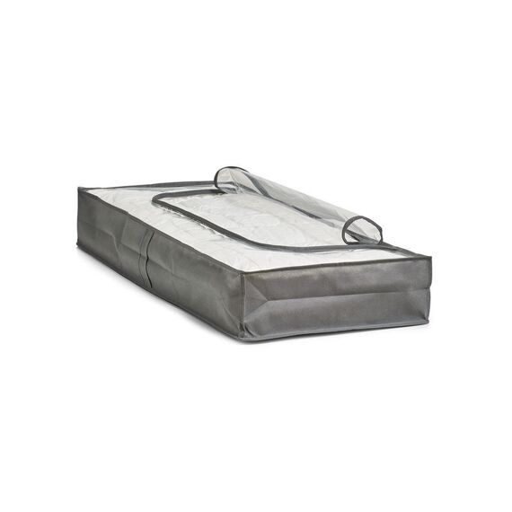 Underbed Storage Bag Non-Woven Grey 103X45X15Cm