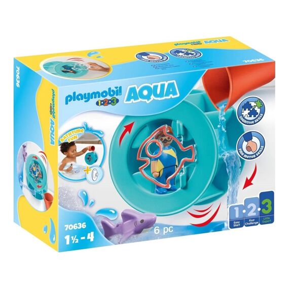 Playmobil 70636 Waterwervelrad Met Babyhaai