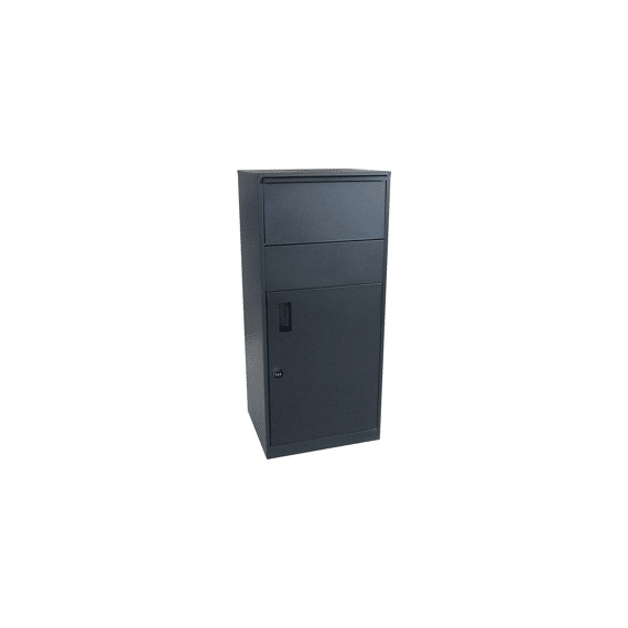 Staande Pakketbrievenbus Stuttgart Mat Zwart