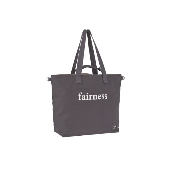 Lassig Green Label Cotton Statement Shopper Anthracite