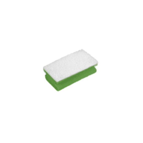 Synthetische Schuurspons - Handvorm - Schuur Wit Zacht 14X7X4.4Cm 10St