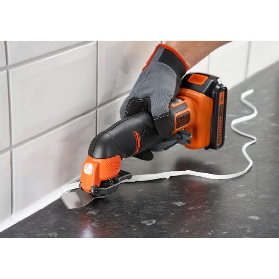 Black-Decker 18V Oscillerende Multitool Met Accessoires (Zonder Accu)