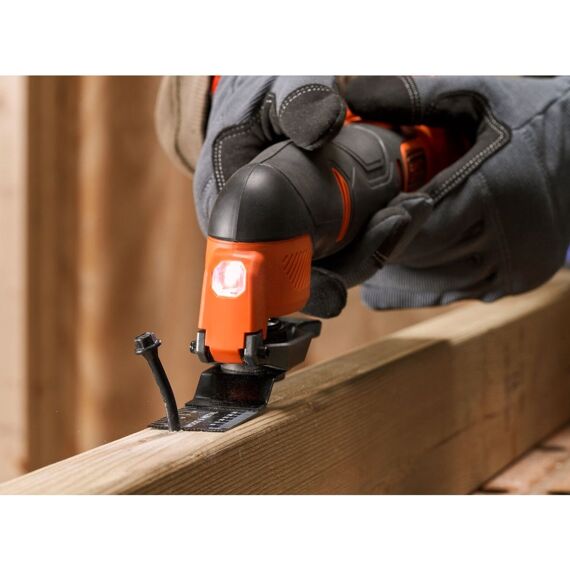 Black-Decker 18V Oscillerende Multitool Met Accessoires (Zonder Accu)