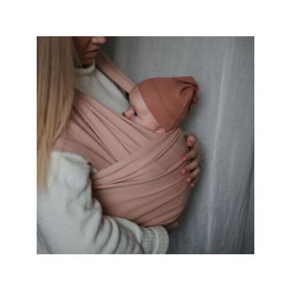 Mushie  Baby Carrier Wrap  Blush