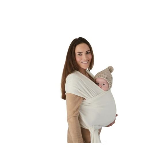 Mushie  Baby Carrier Wrap  Ivory