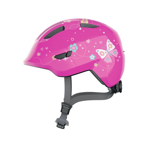 Abus Smiley 3.0 Kids Fietshelm Pink Butterfly M 50-55Cm