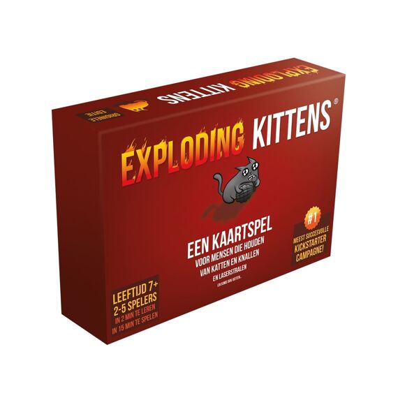 Exploding Kittens Spel +8 Jaar