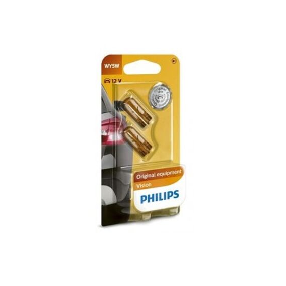 Philips Wy5W - 12V - 5W - W2.1X9.5D - Blister 2 Stuks