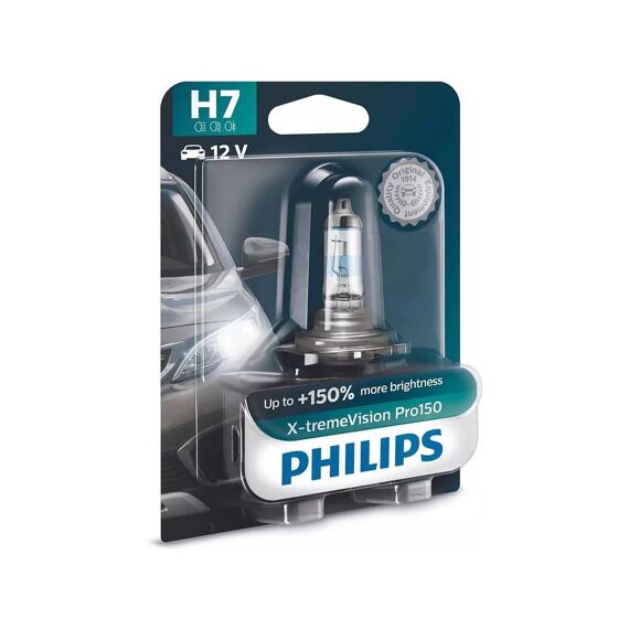Philips H7 - 12V - 55W - Px26D- X-Tremevision Pro150 - Blister