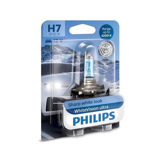 Philips H7 - 12V - 55W - Whitevision - Blister