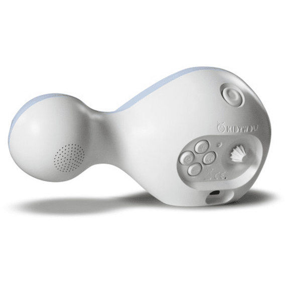 Kidywolf Wekker Met Fosforescerende Wijzerplaat En Digitaal Display Blue