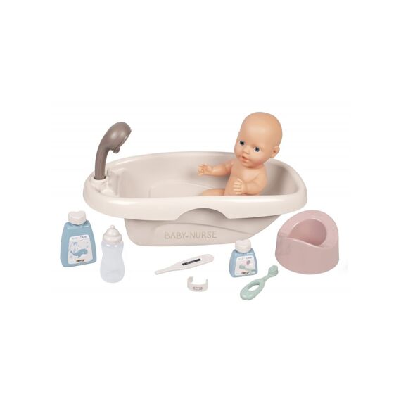 Smoby 220366 Baby Nurse Bad Met 8 Accessoires