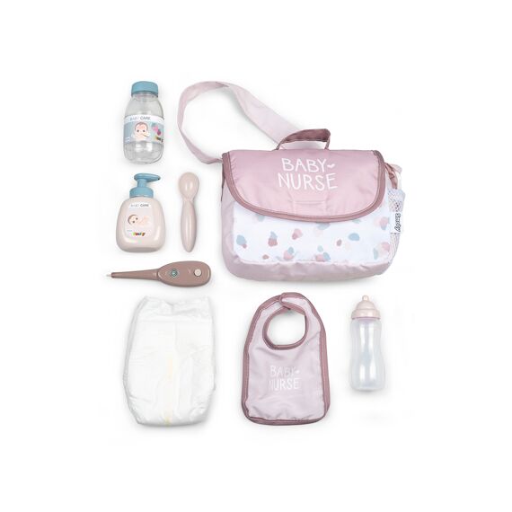 Smoby 220369 Baby Nurse Verzorgingstas Met 8 Accessoires