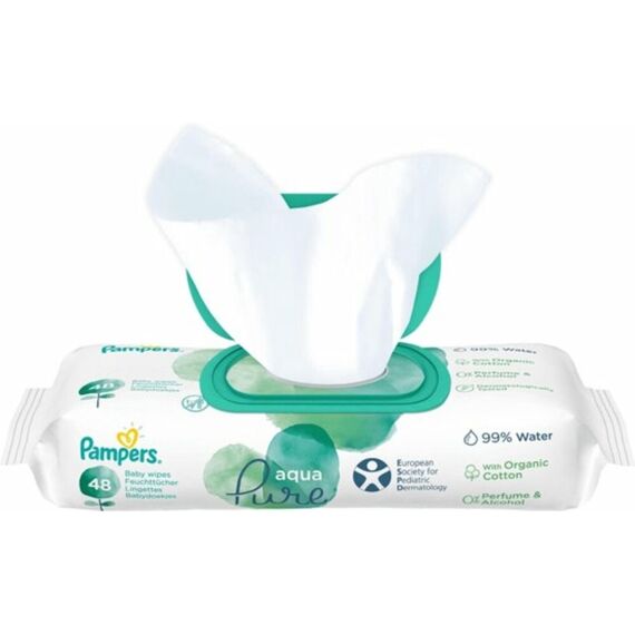 Pampers Babydoekjes Aqua Pure 48St