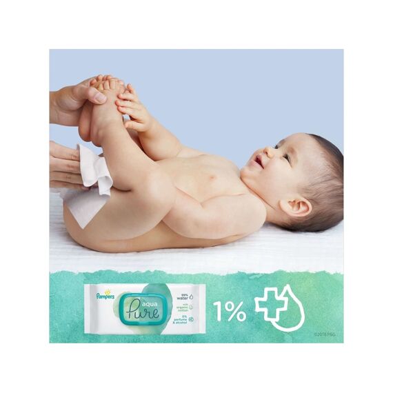 Pampers Babydoekjes Aqua Pure 48St