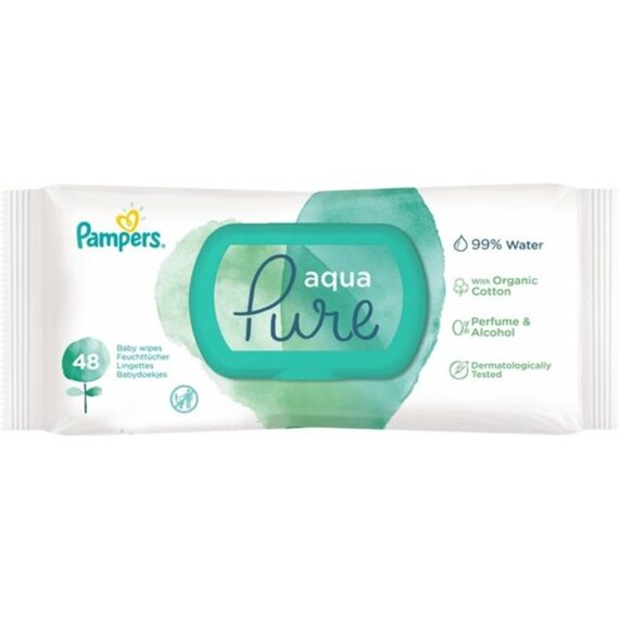 Pampers Babydoekjes Aqua Pure 48St