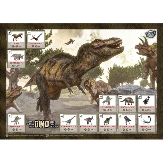 Buki Dino Eieren Maxi Pack