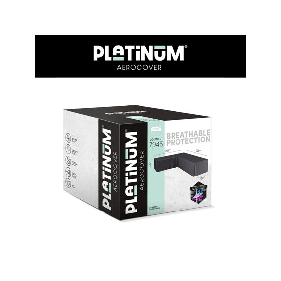 Platinum Aerocover Lounge Set Hoes L-Vorm 330X255X100Xh70Cm Links
