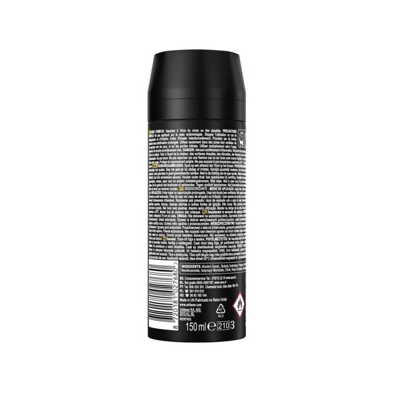 Axe Deodorant Spray Wild Mojito En Cedarwood 150Ml