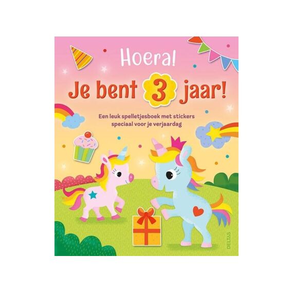 Hoerja! Je Bent 3 Jaar! Eenhoorns