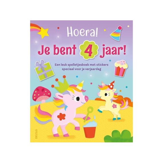 Hoerja! Je Bent 4 Jaar! Eenhoorns