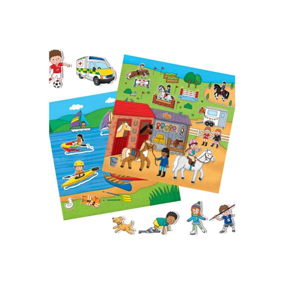 Herbruikbaar Sticker Boek - Sport