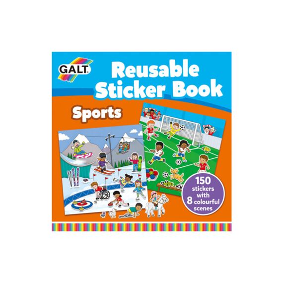 Herbruikbaar Sticker Boek - Sport