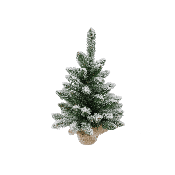 Whistler White Flocked Table Tree 45Cm