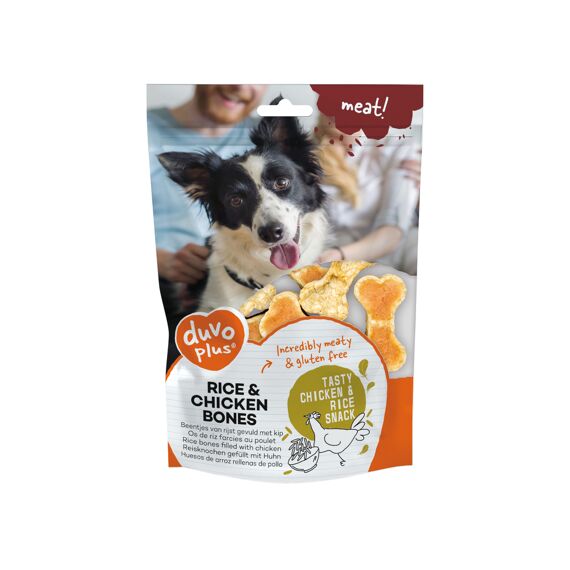 Duvo+ Rijst Benen Met Kip 140G 4St