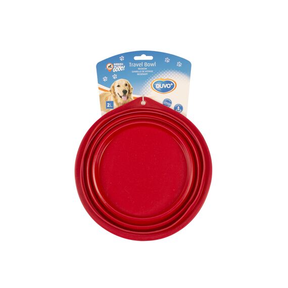 Duvo+ Silicone Reiskom 500 Ml - 14Cm Rood