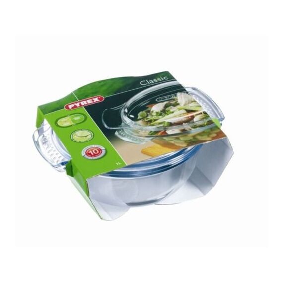 Pyrex Ronde Schotel Met Deksel 1.4L