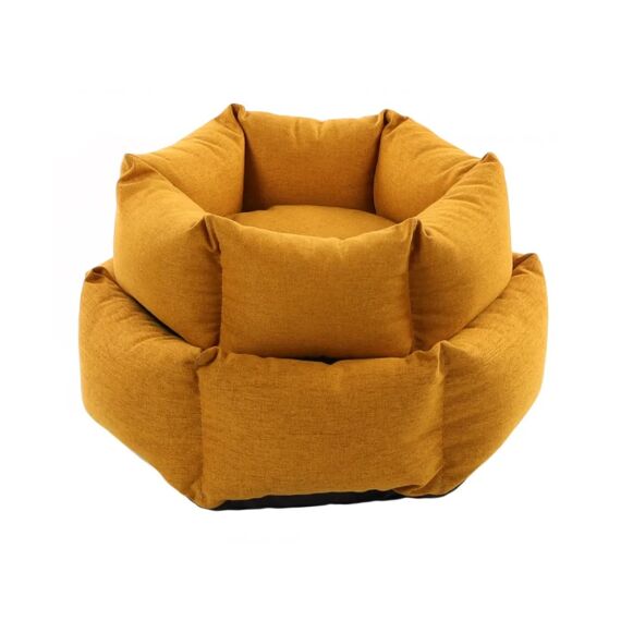 Mand Ziva Zeshoekig + Rits Okergeel 60X20Cm