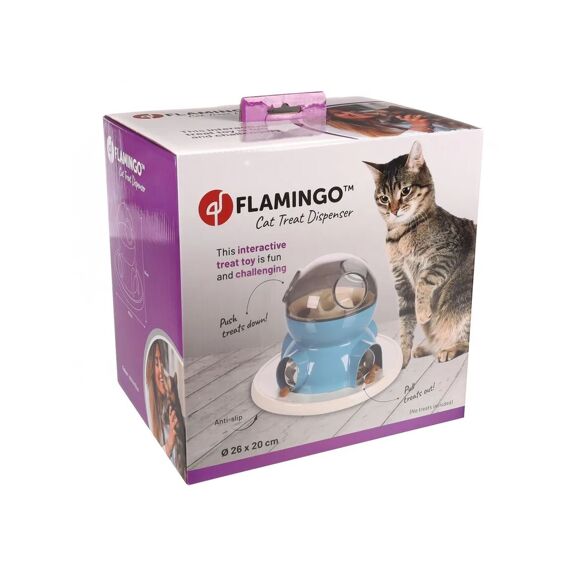 Ps Interactief Kattenspeelgoed Diso Wit/Blauw 26X20Cm