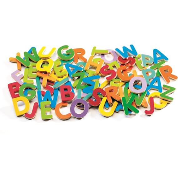 Djeco Magnetische Houten Letters Klein 83St