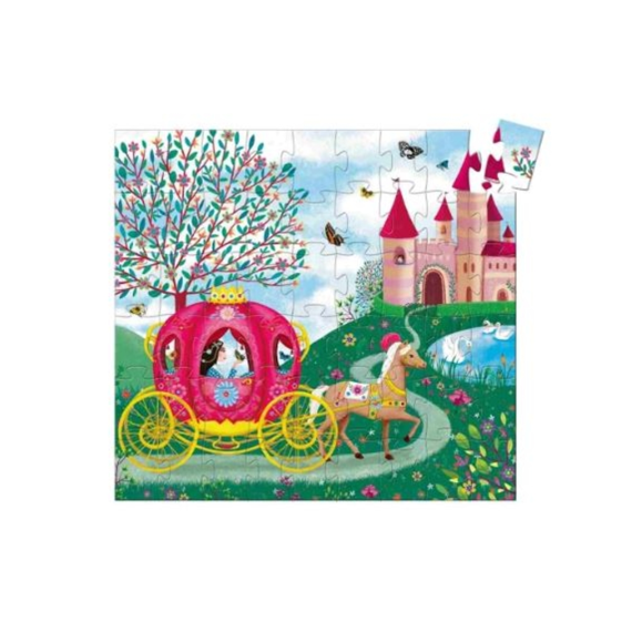 Djeco Puzzel De Koets Van Elise 54-Delig +5J