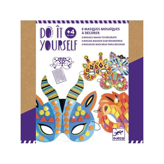 Djeco Knutselset Maskers Versieren +4J