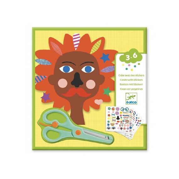 Djeco Stickers Kapper 3-6J